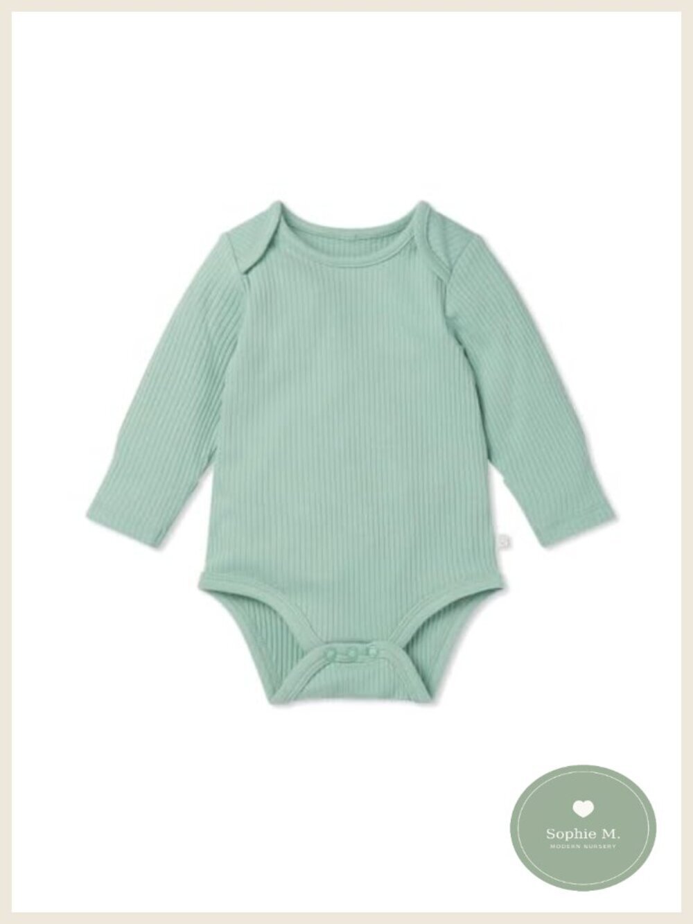 Baby Long Sleeve Bodysuit Viscose from Bamboo and Organic Cotton Romper